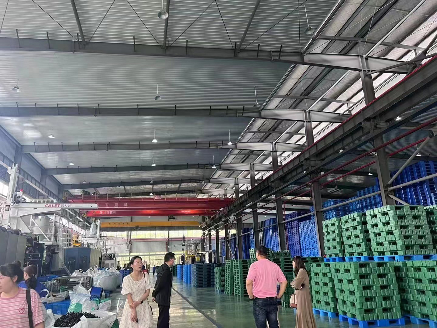 江苏华亿（中国）官方组织员工赴重庆力优分厂参观学习